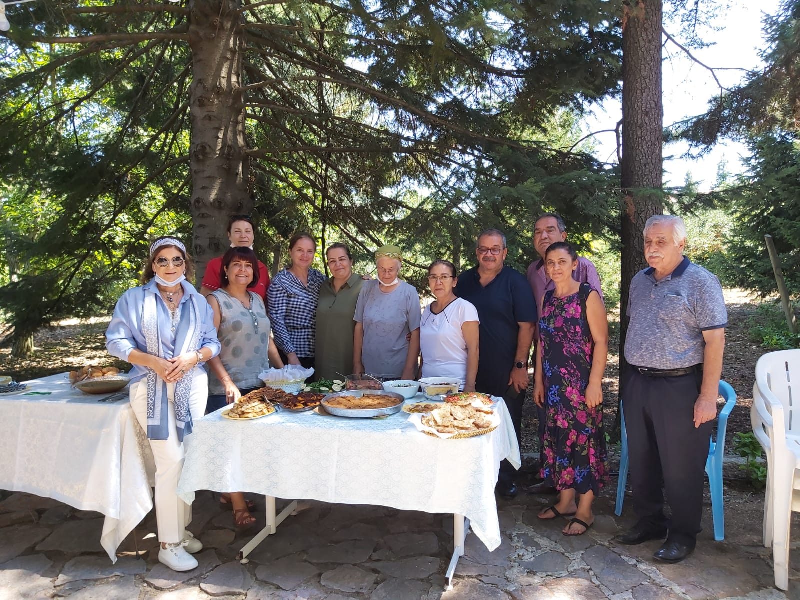 Üyemiz Figen Aktan’ın Çamlıyayla Sofrası